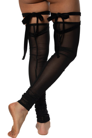 RTS JAG MESH PIROUETTE LEG WARMERS