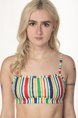 RTS FRUIT STRIPE TRACK BRALETTE