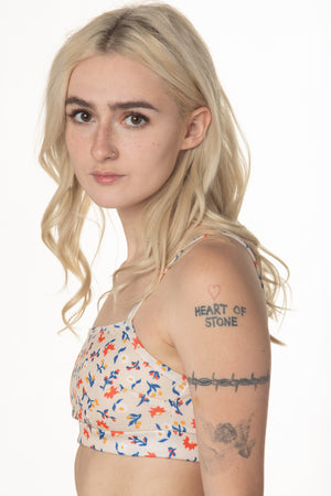 RTS MACAW FLORAL TRACK BRALETTE