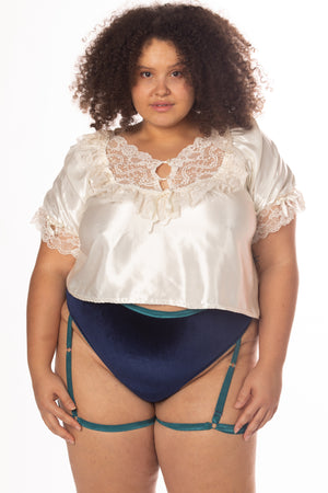 RTS EQUINOX VELVET HARNESS THONG UNDERWEAR