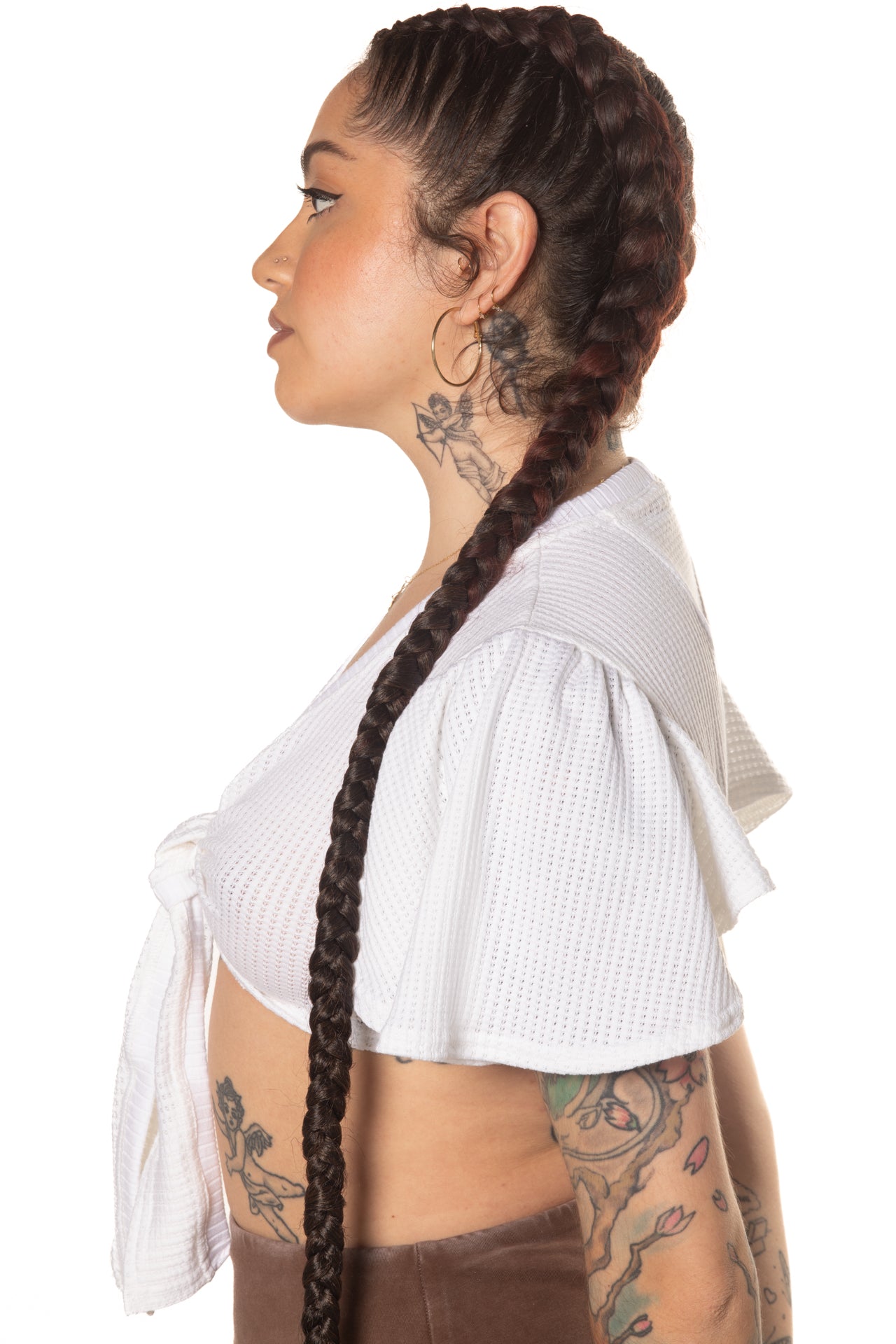 Daisychain Track Crop