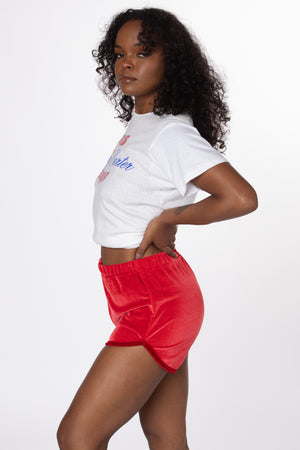 RTS DYNOMITE VELVET TRACK SHORT