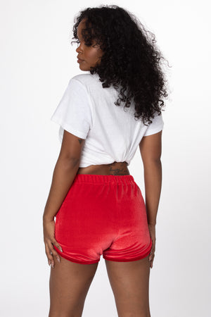 RTS DYNOMITE VELVET TRACK SHORT