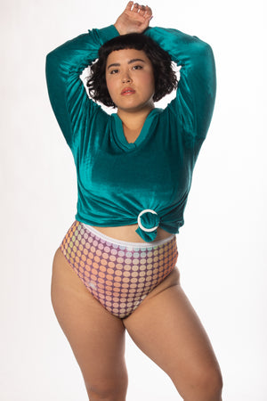 RTS NIGHT FEVER PRINTED COTTON CHEEKY UNDERWEAR