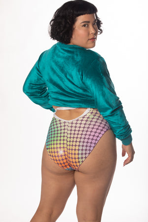 RTS NIGHT FEVER PRINTED COTTON CHEEKY UNDERWEAR