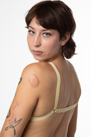 RTS HUBBA HUBBA VELVET TRIANGLE BRALETTE