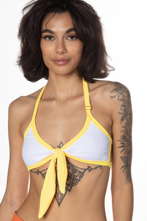 RTS ROADIE TIE HALTER SWIM TOP