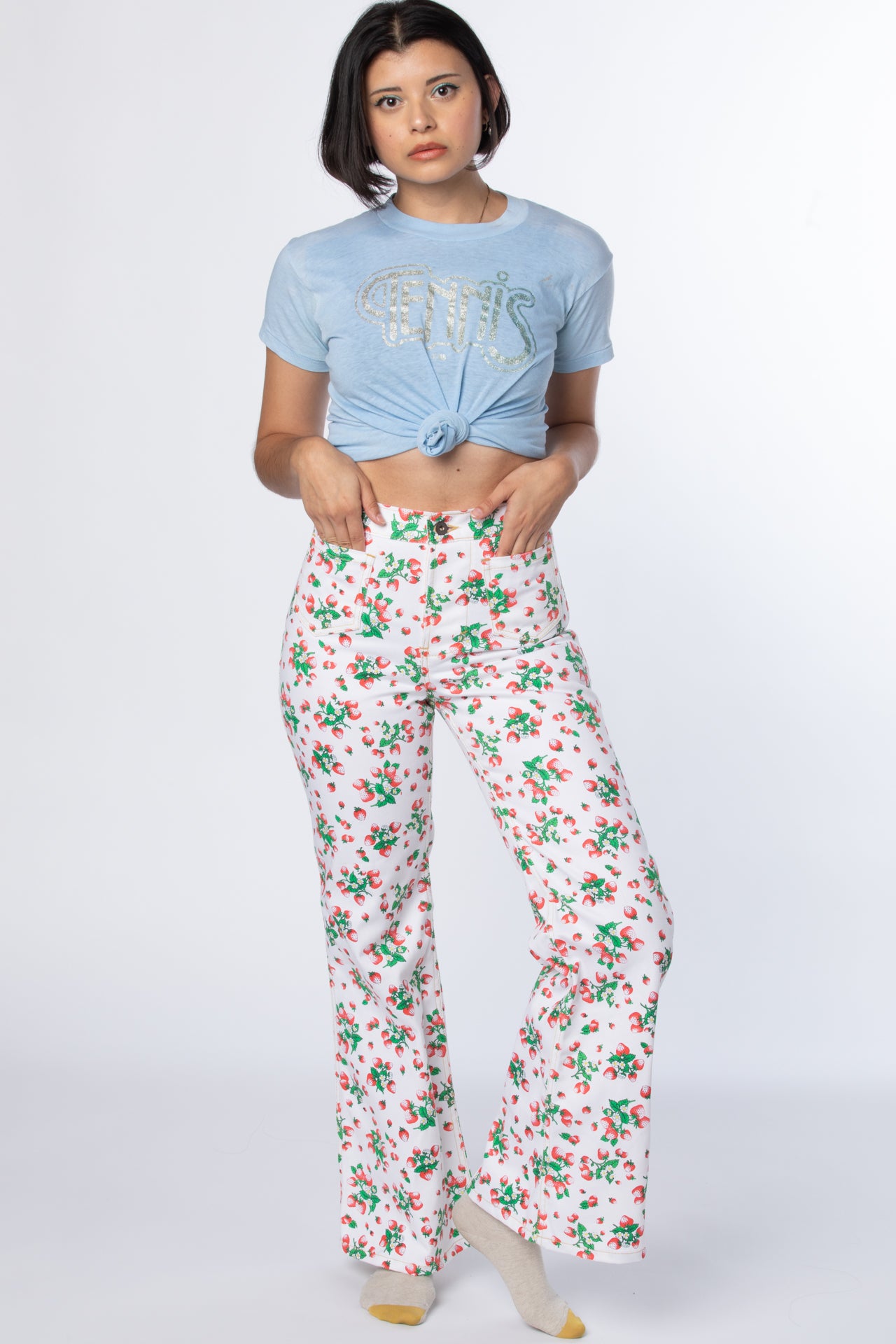 RTS ZAPPA PRINTED DENIM PANT