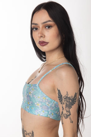 RTS BOYSENBERRY TRACK BRALETTE