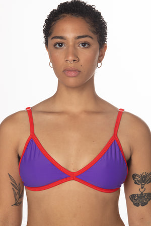RTS SPRING BREAK TRIANGLE SWIM TOP