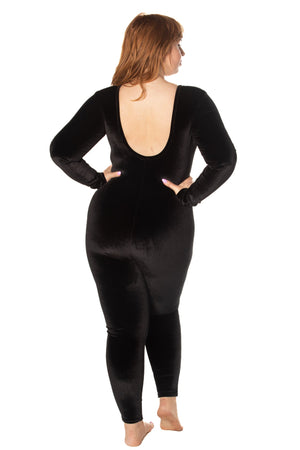 RTS MAMBA VELVET LONG SLEEVE CATSUIT