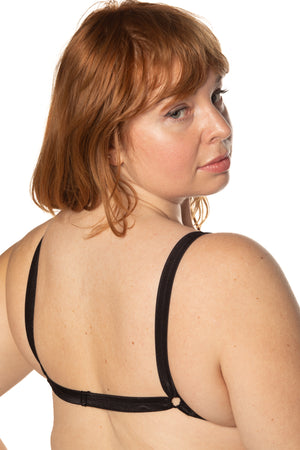 RTS POISON MESH TRIANGLE BRALETTE