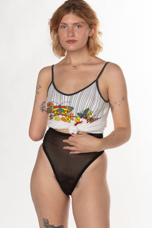 RTS JAG MESH HIGH-WAIST THONG UNDERWEAR