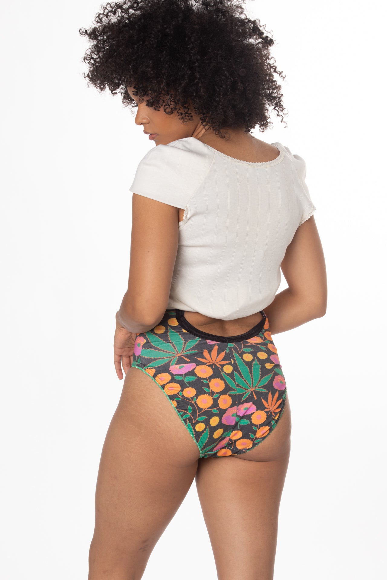 RTS ULTRA CHRONIC PRINTED COTTON CHEEKY UNDERWEAR