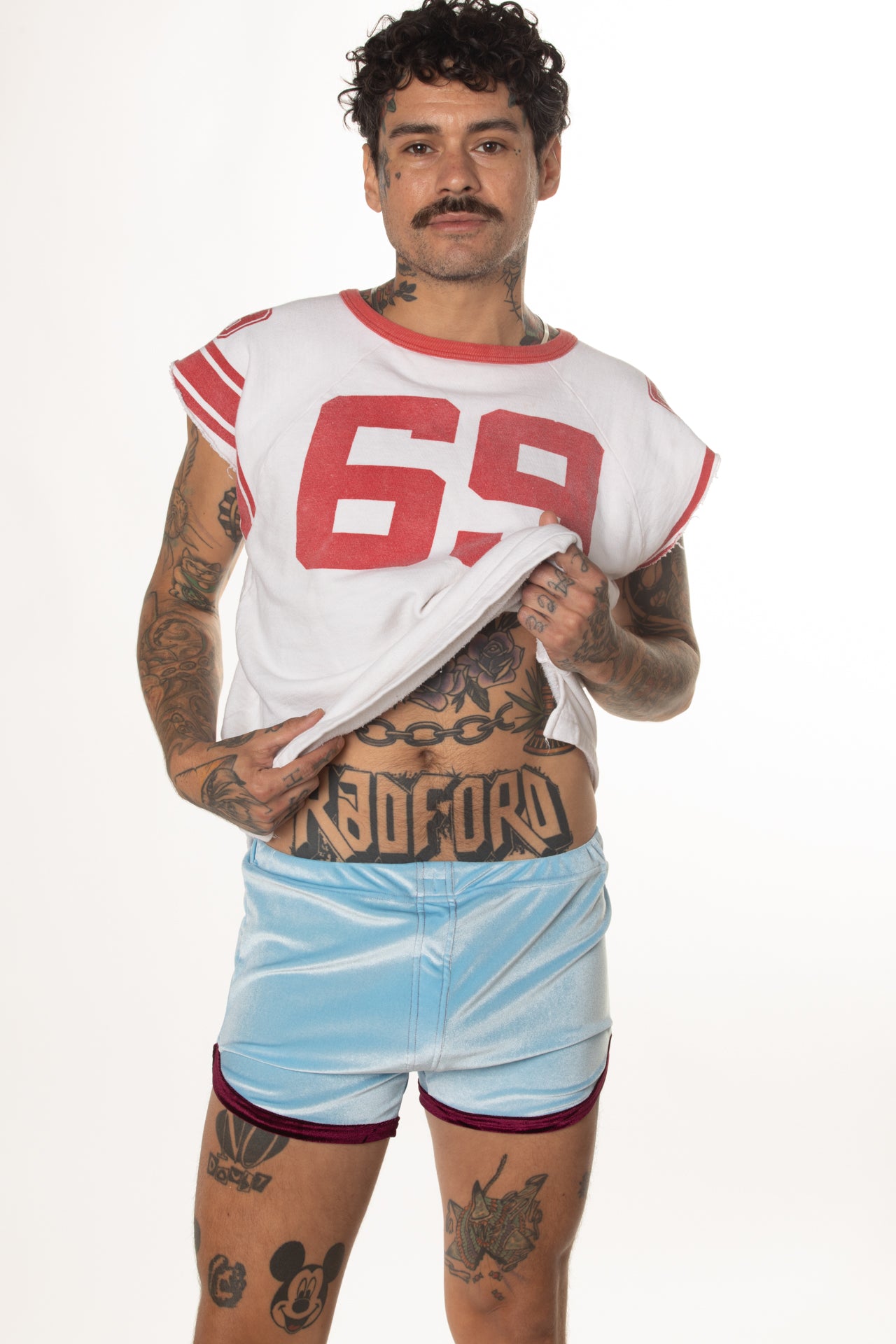 RTS SUNDOWN VELVET TRACK SHORT