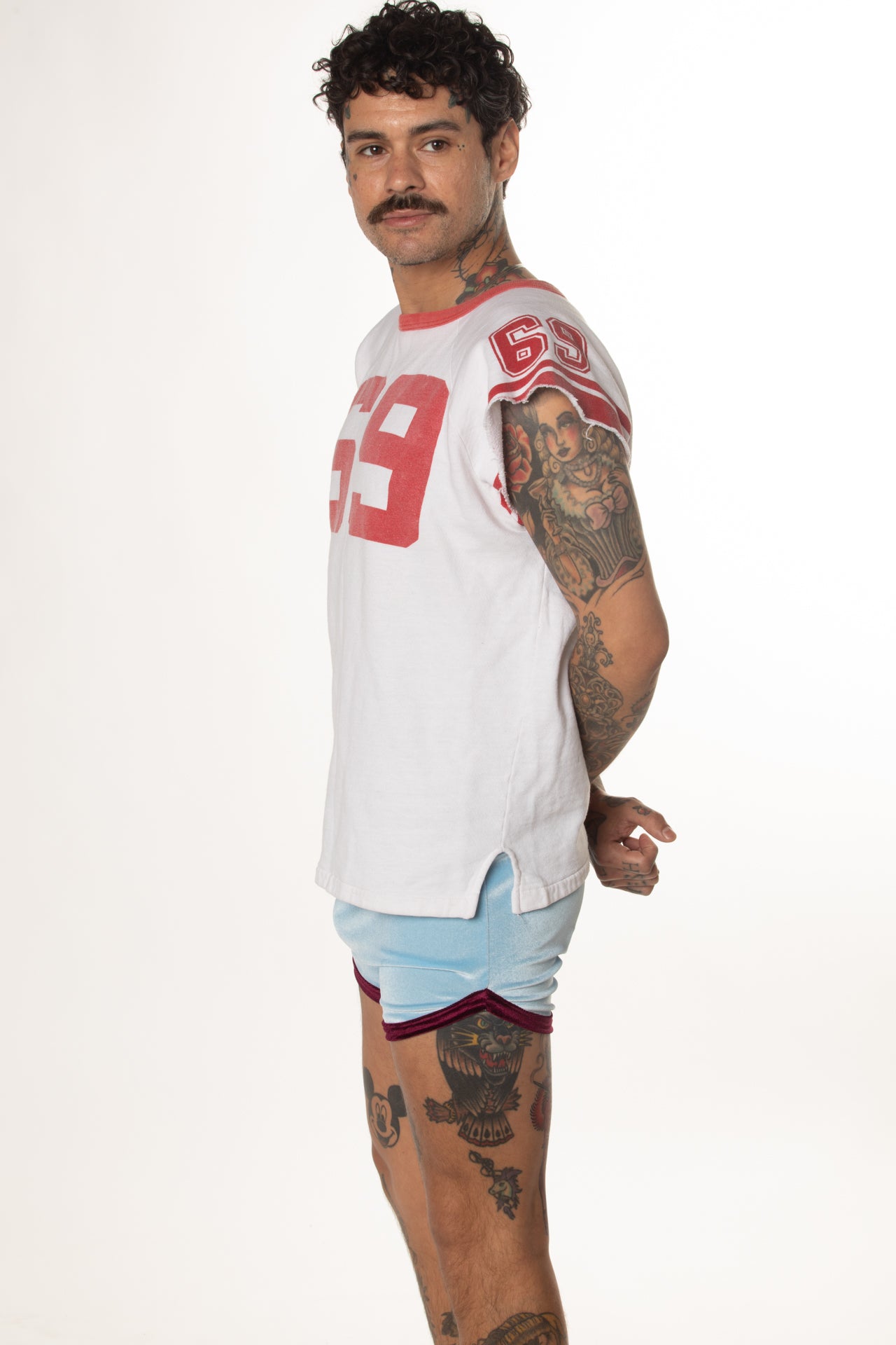 RTS SUNDOWN VELVET TRACK SHORT