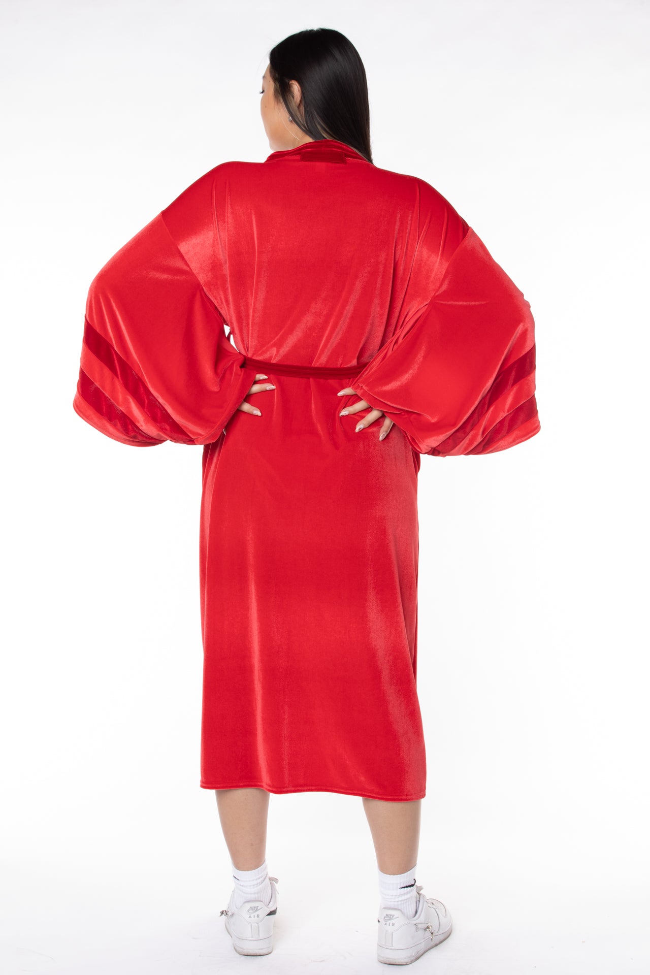 RTS DYNOMITE VELVET FULL-LENGTH ROBE