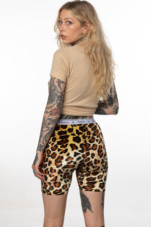 RTS KITTY VELVET BIKE SHORT