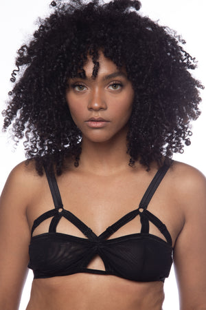 RTS JAG MESH V-STRAP BRALETTE