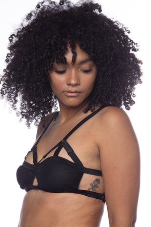 RTS JAG MESH V-STRAP BRALETTE