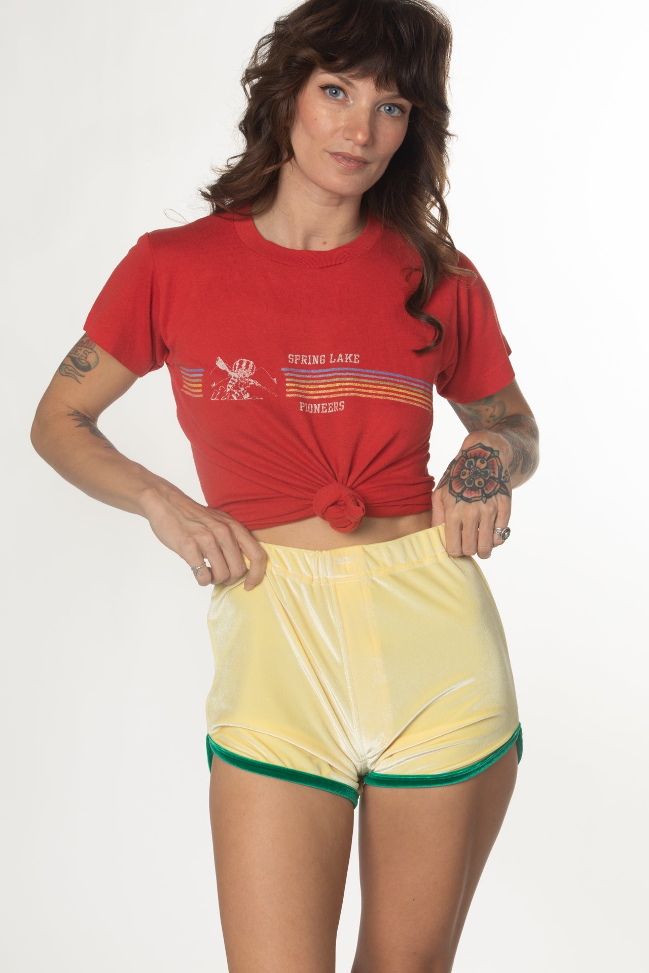 RTS PRAIRIE VELVET TRACK SHORT