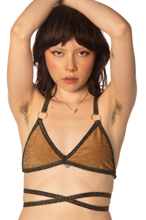 RTS REBEL PIROUETTE SWIM TOP