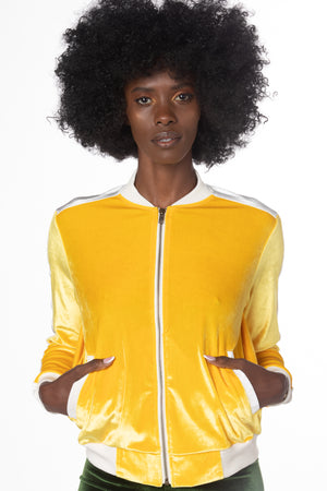 RTS BUMBLE VELVET TRACK JACKET